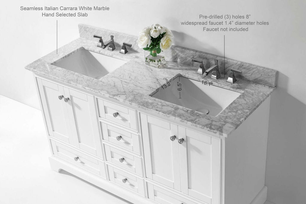 Audrey 60" Bath Vanity Set