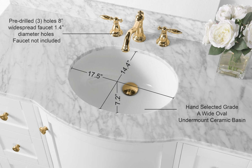 Lauren 48" Bath Vanity Set
