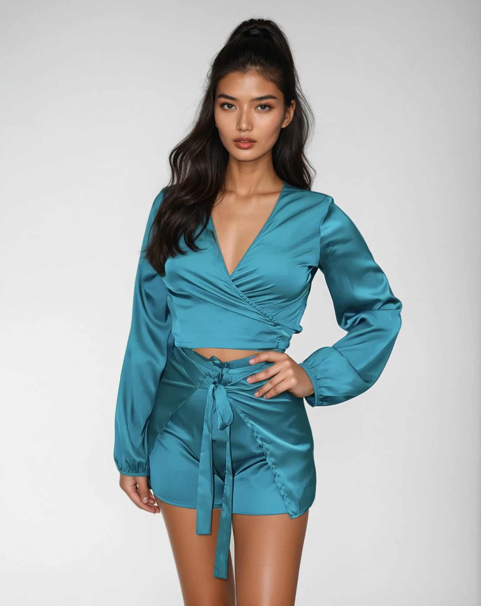 Belle Blouse - Satin