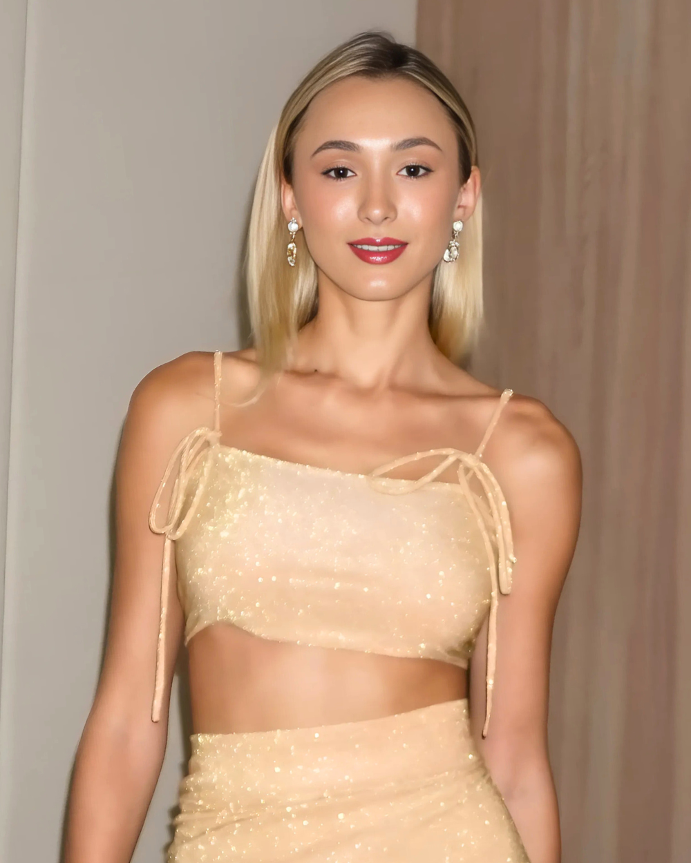 Reversible Bow Top - Glitz