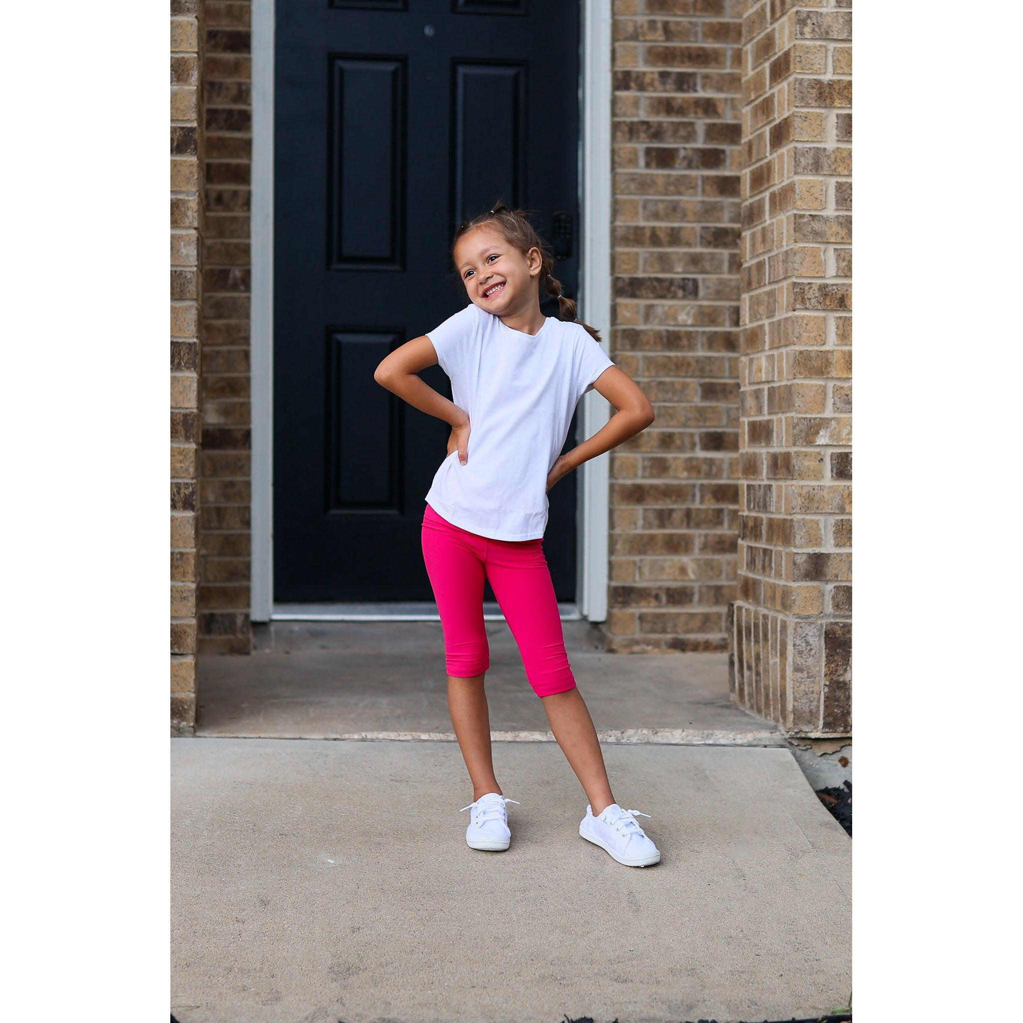 Ready to Ship | Kids CAPRI Leggings