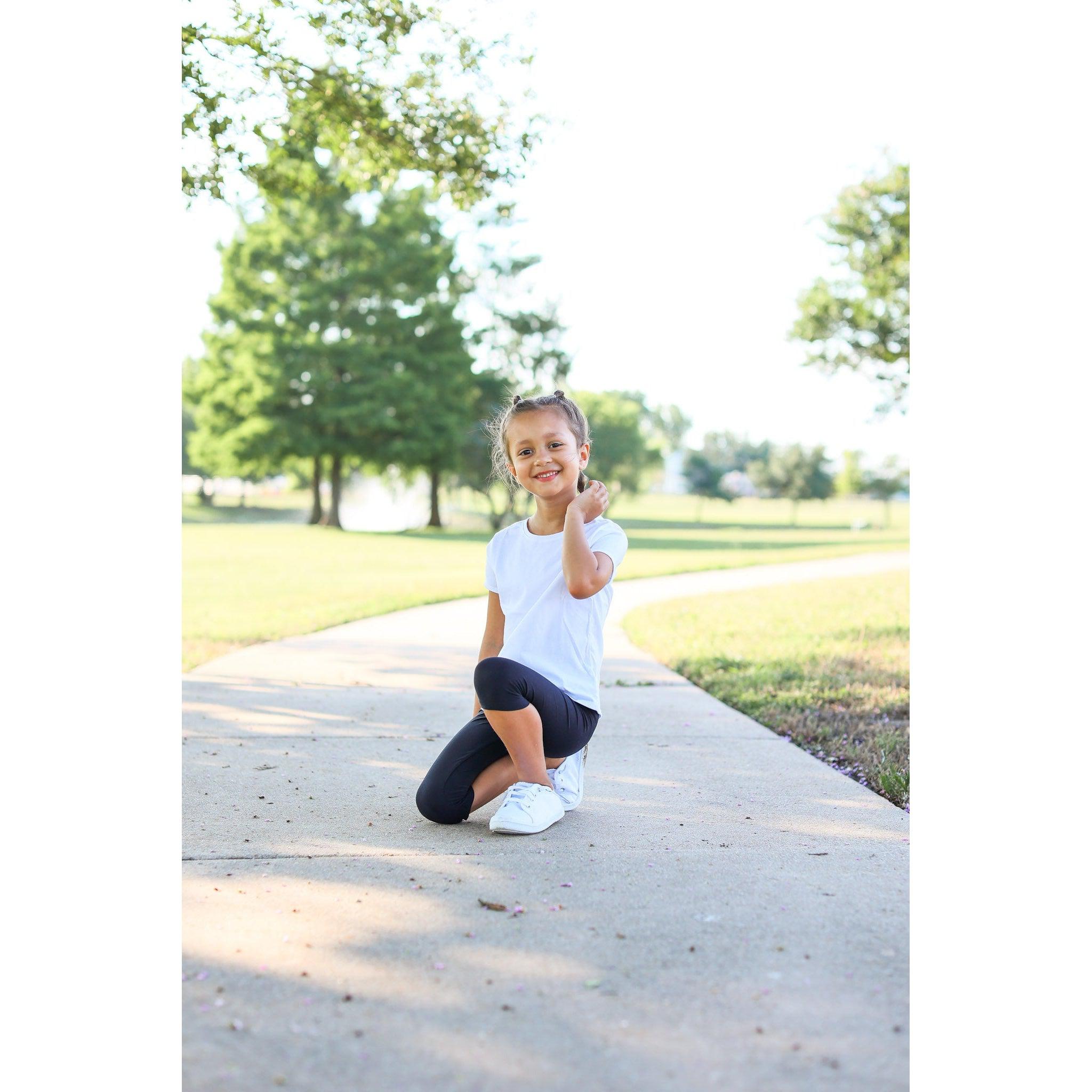 Ready to Ship | Kids CAPRI Leggings