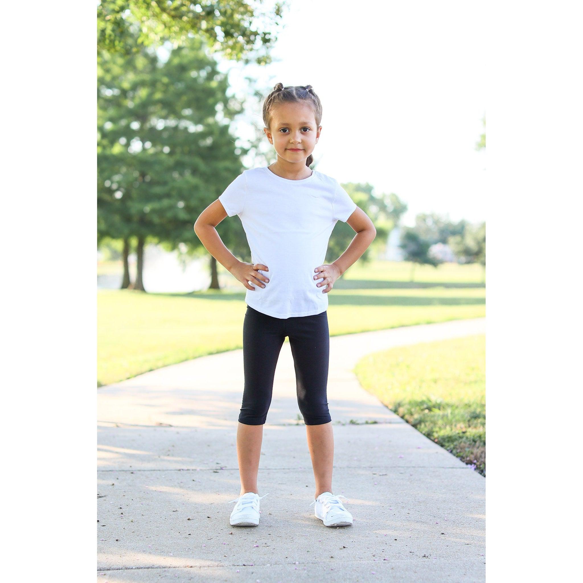 Ready to Ship | Kids CAPRI Leggings