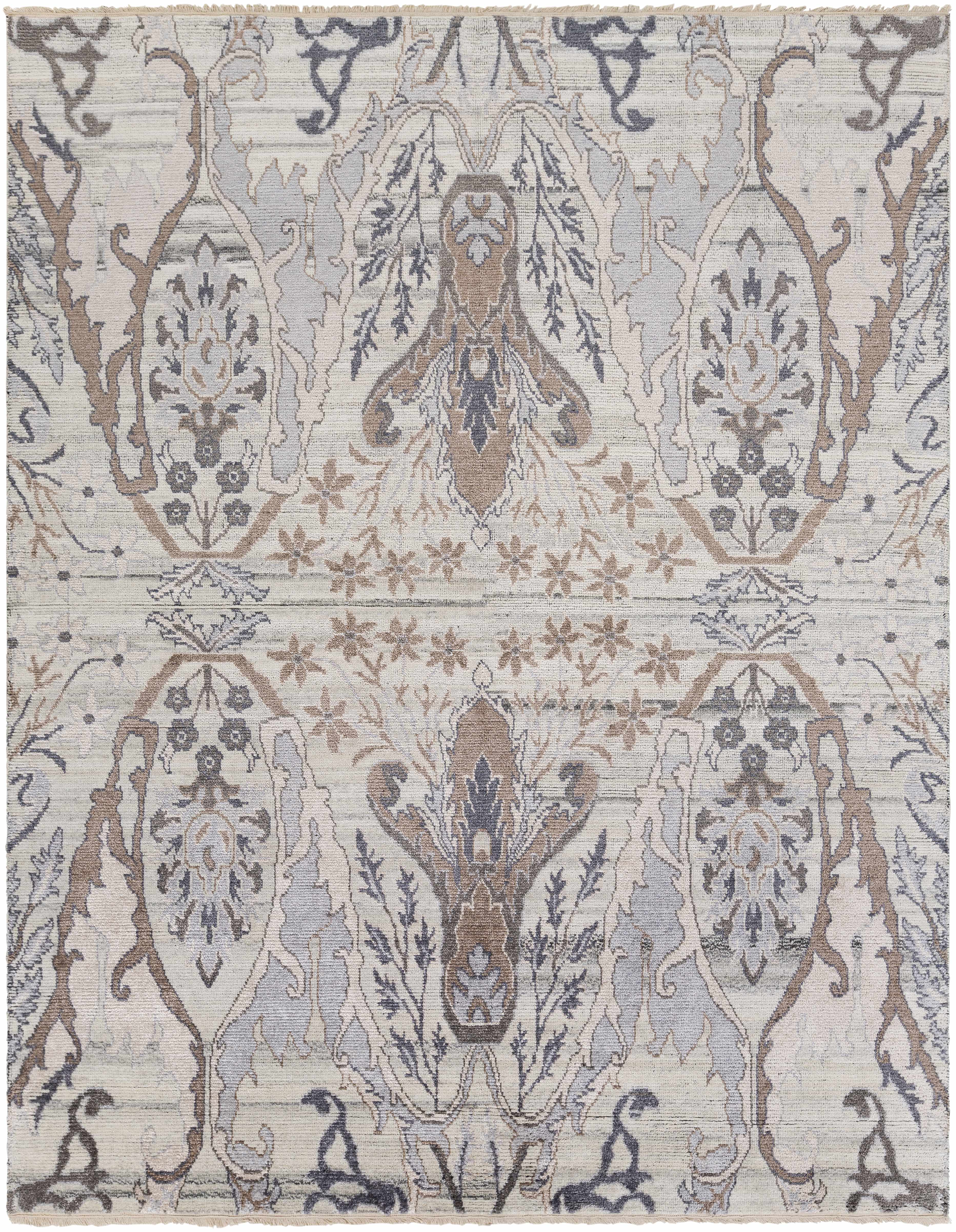The Novara Viscose Area Rug