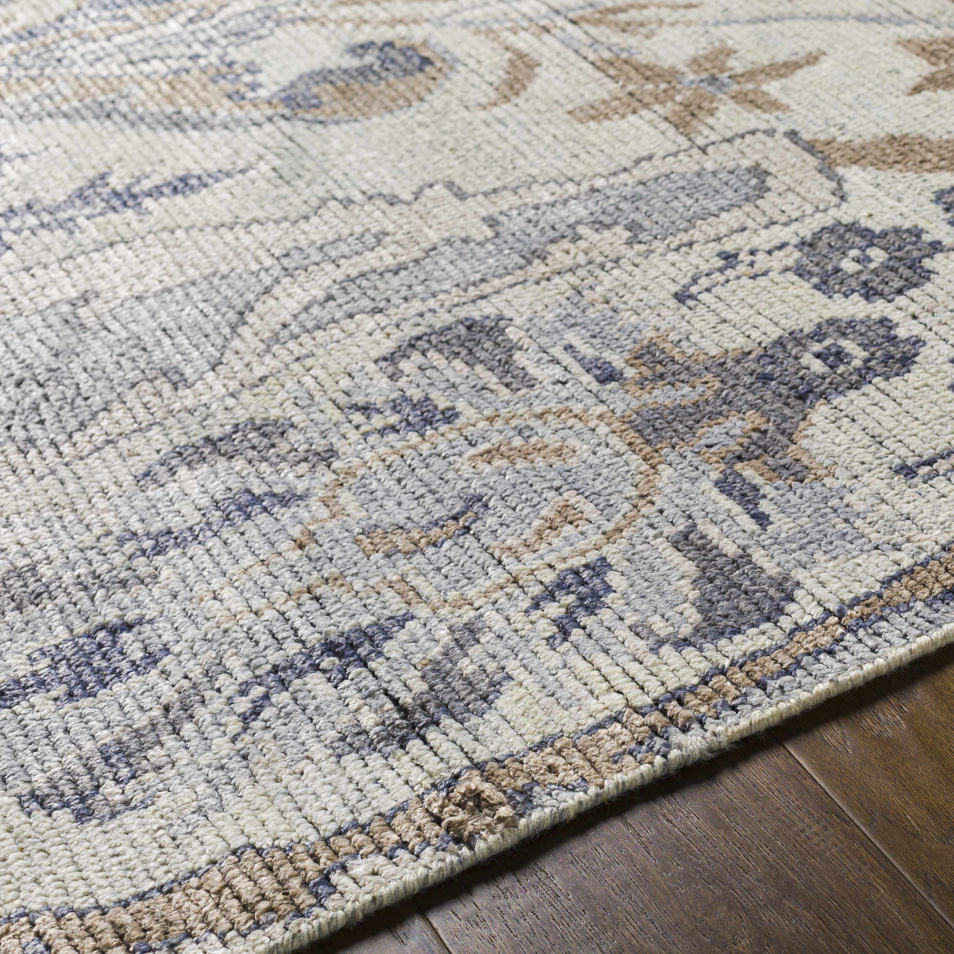 The Novara Viscose Area Rug