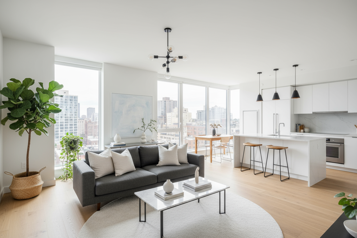 Modern apartment design