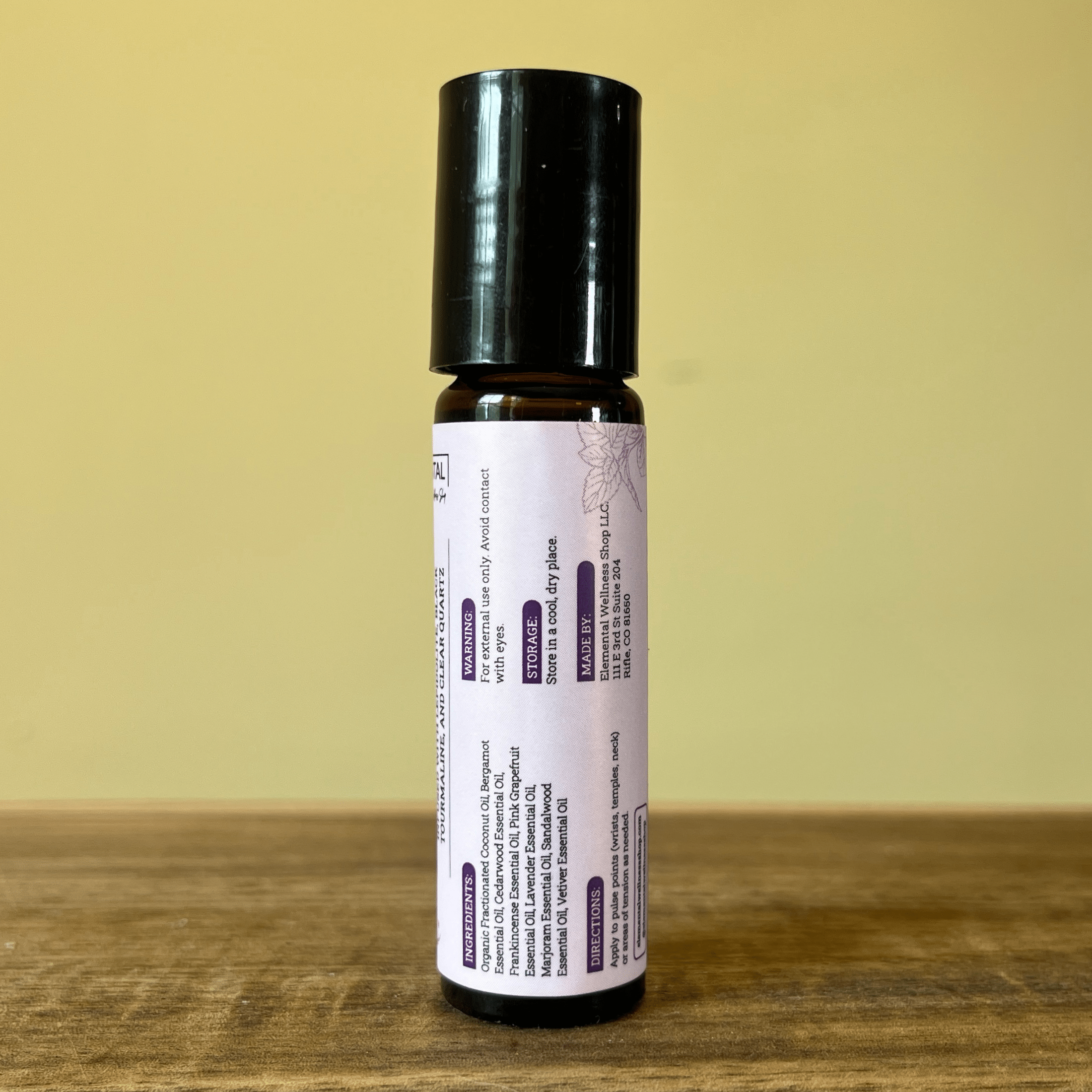 Natural Anxiety Relief Essential Oil Roller