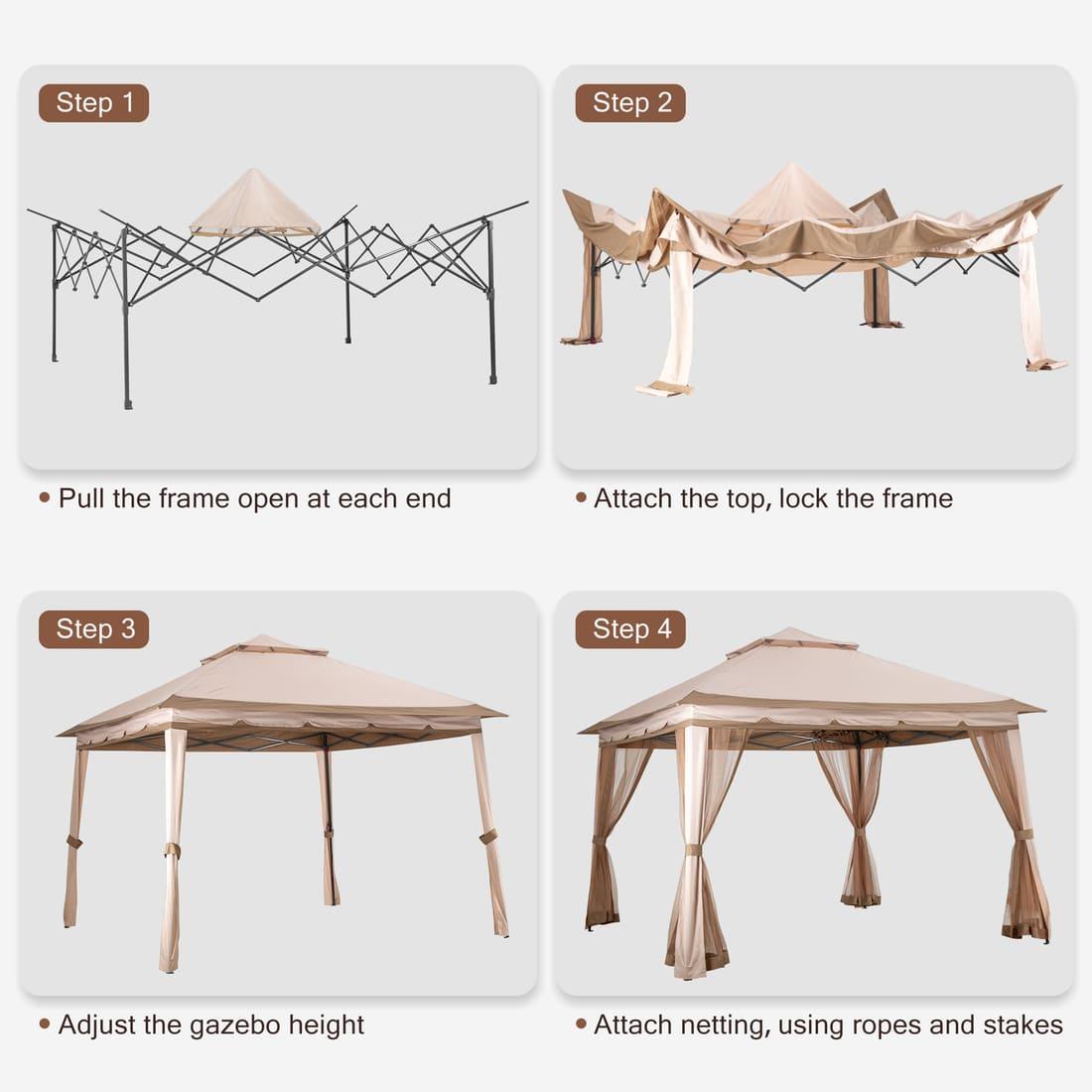 Aera Pop up Gazebo