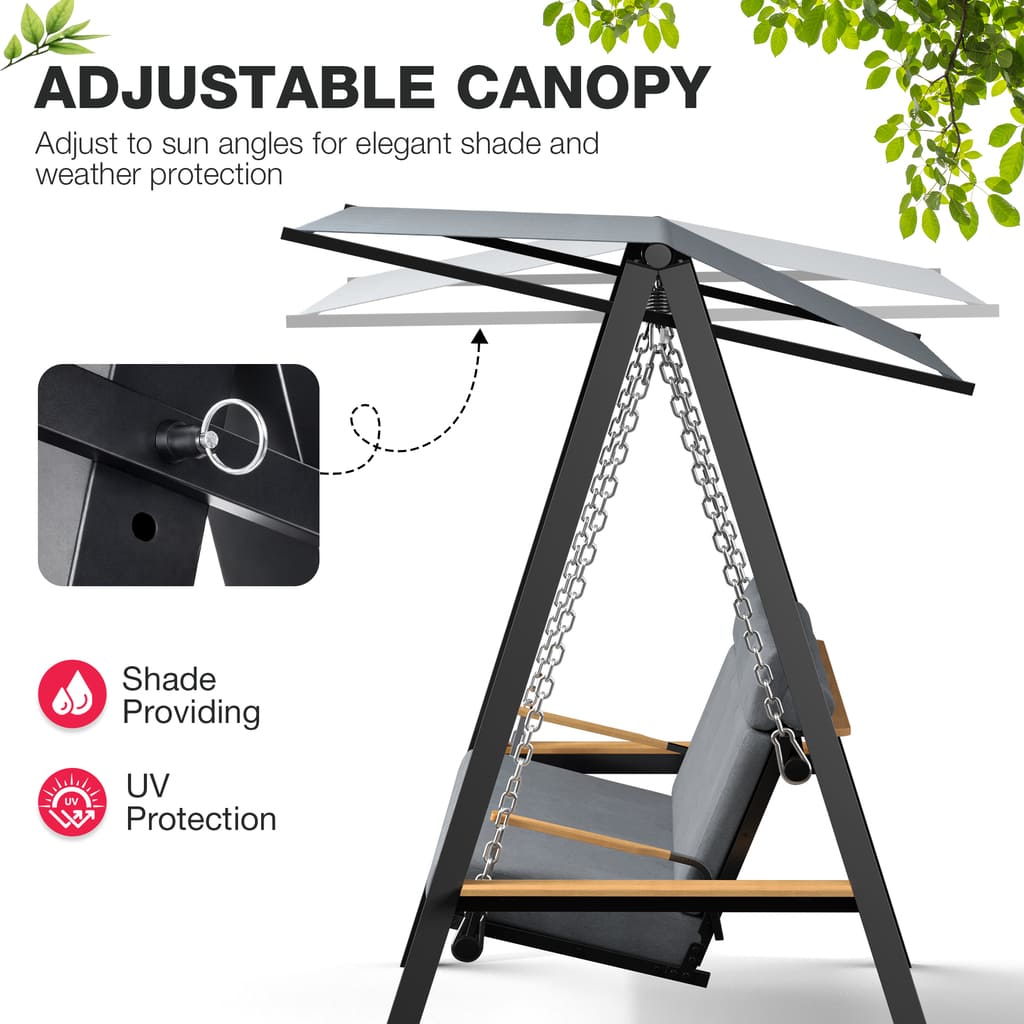 Forge Patio Swing, 3-Seat