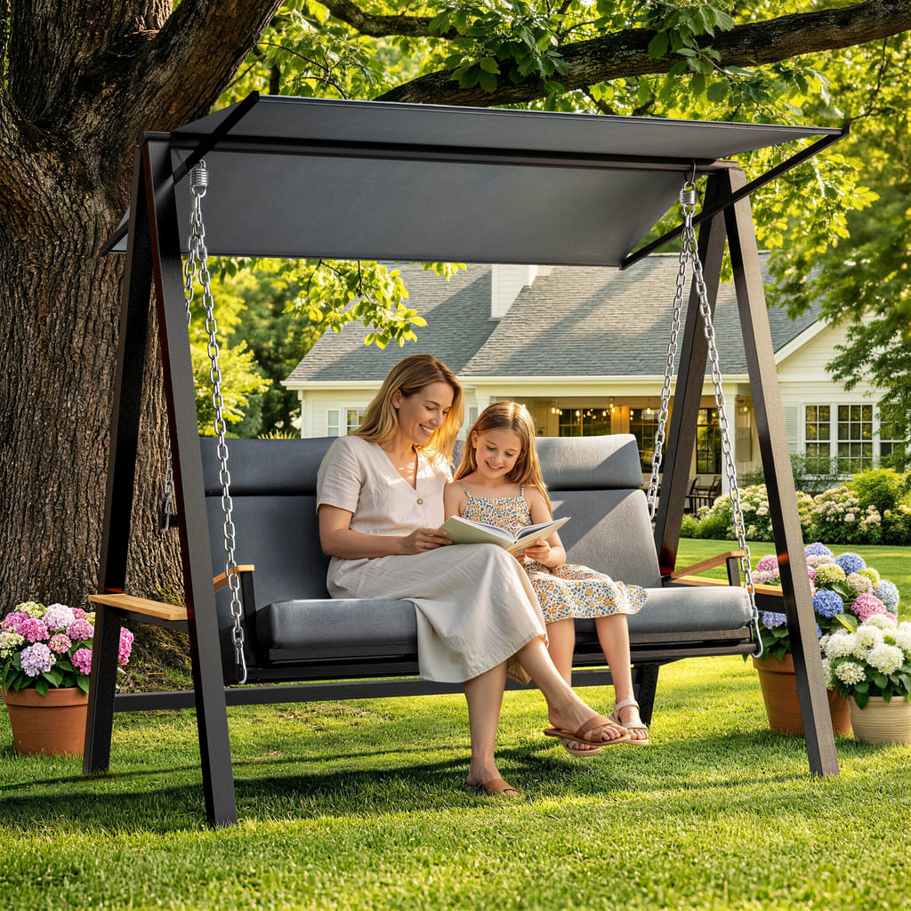 Forge Patio Swing, 3-Seat