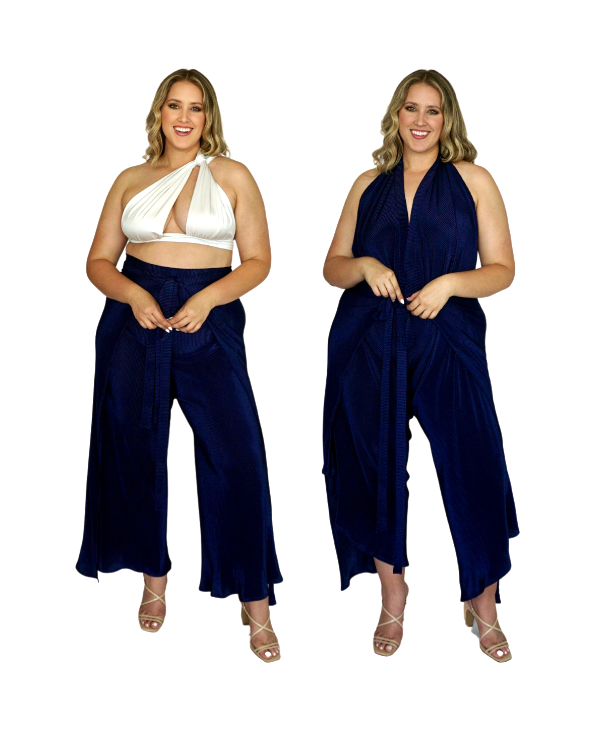 Pant to Jumpsuit - Plisse