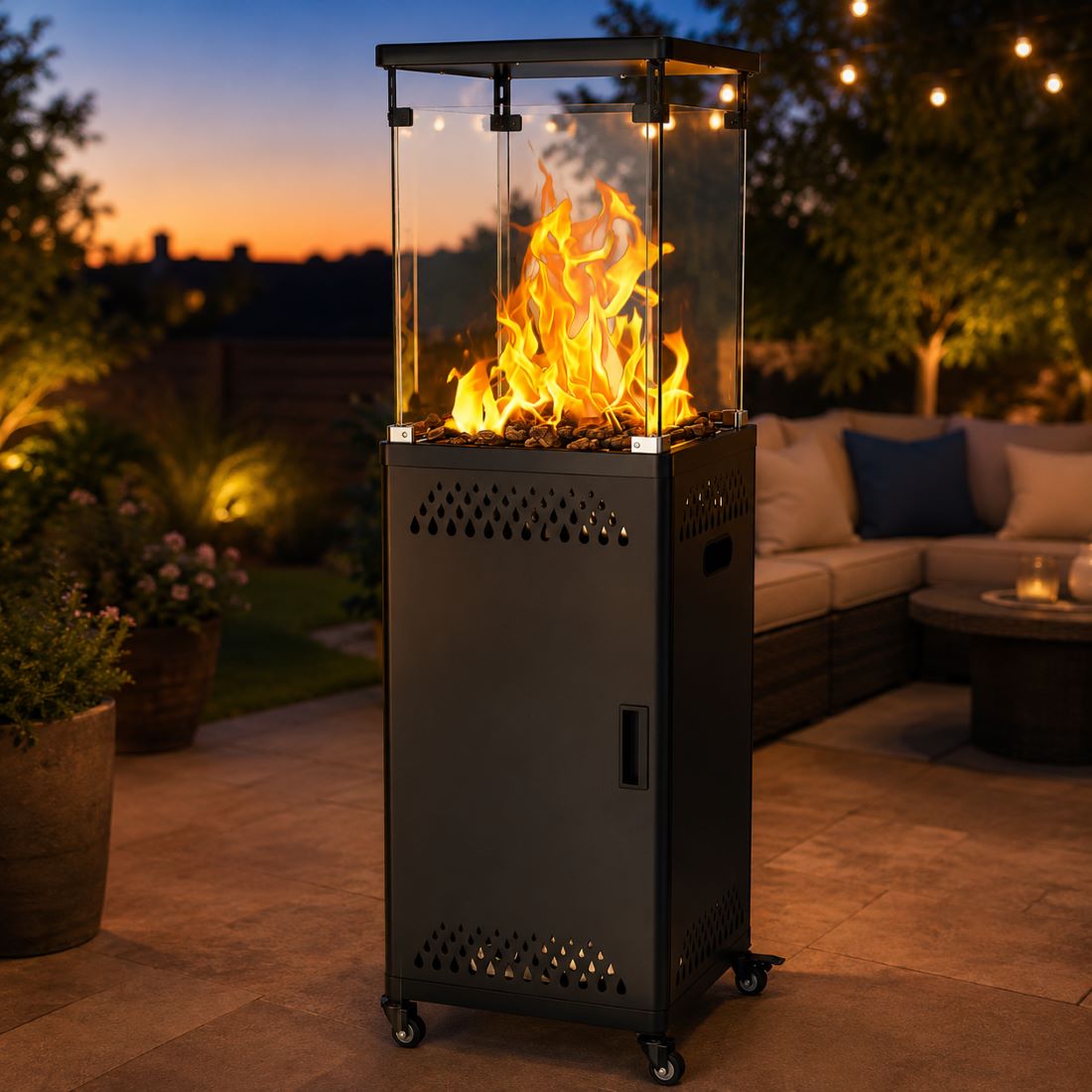 Pyra Base Patio Heater 41,000 BTU, Vent Body