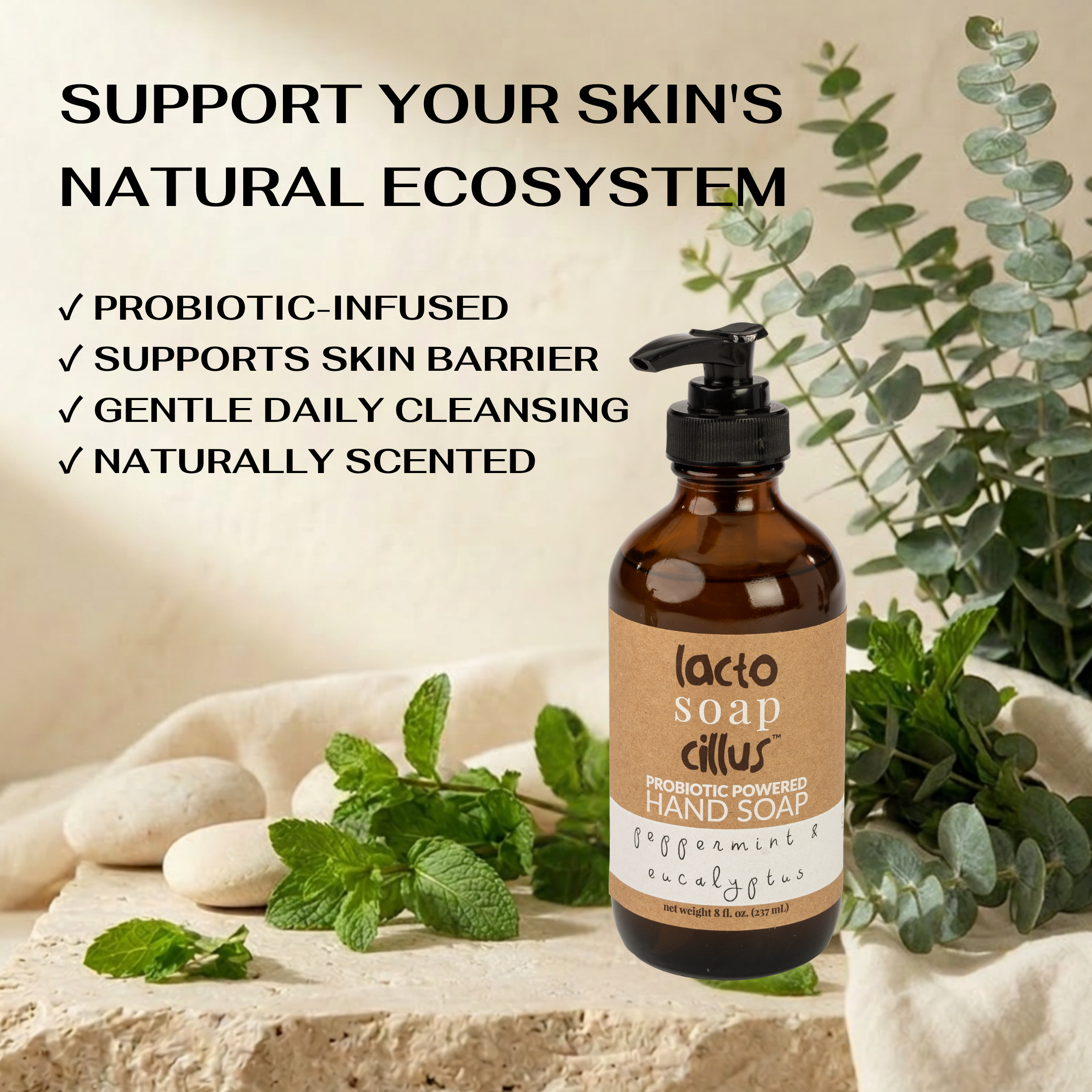 Probiotic Powered Hand Soap