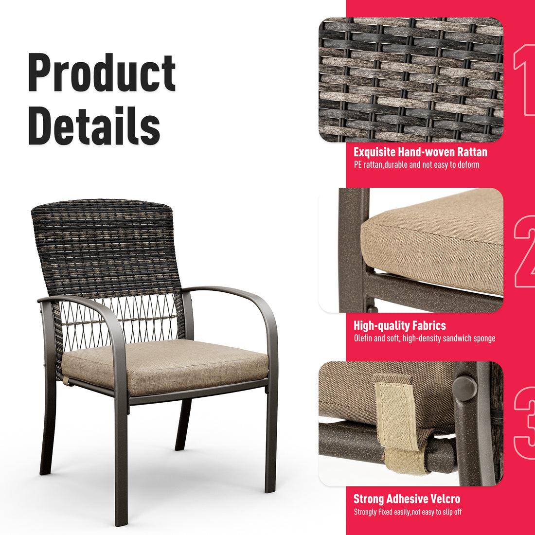 Weave Outdoor Dining Set, 5-Piece