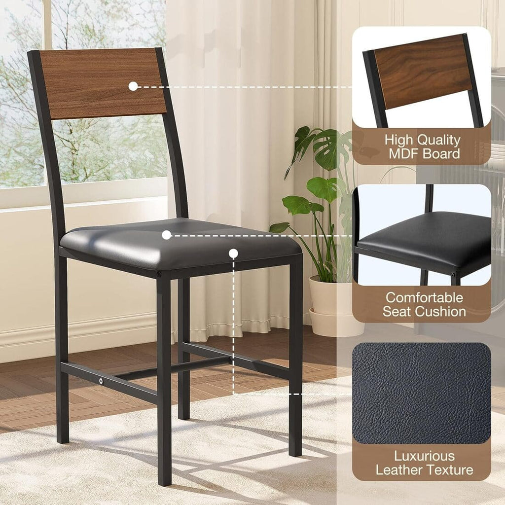 Round Dining Set, 5-Piece