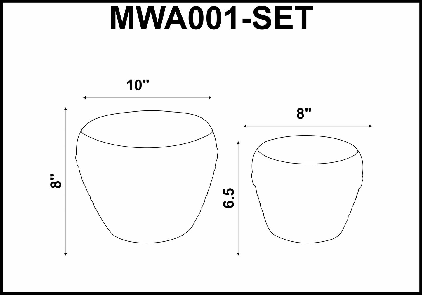 Rissing Orange Glass Vase Set