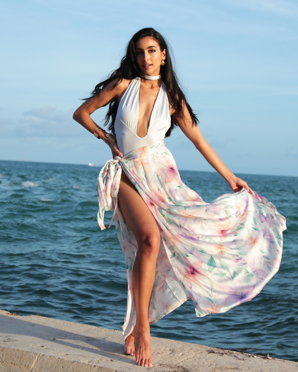 Show Skirt - Violet Bloom