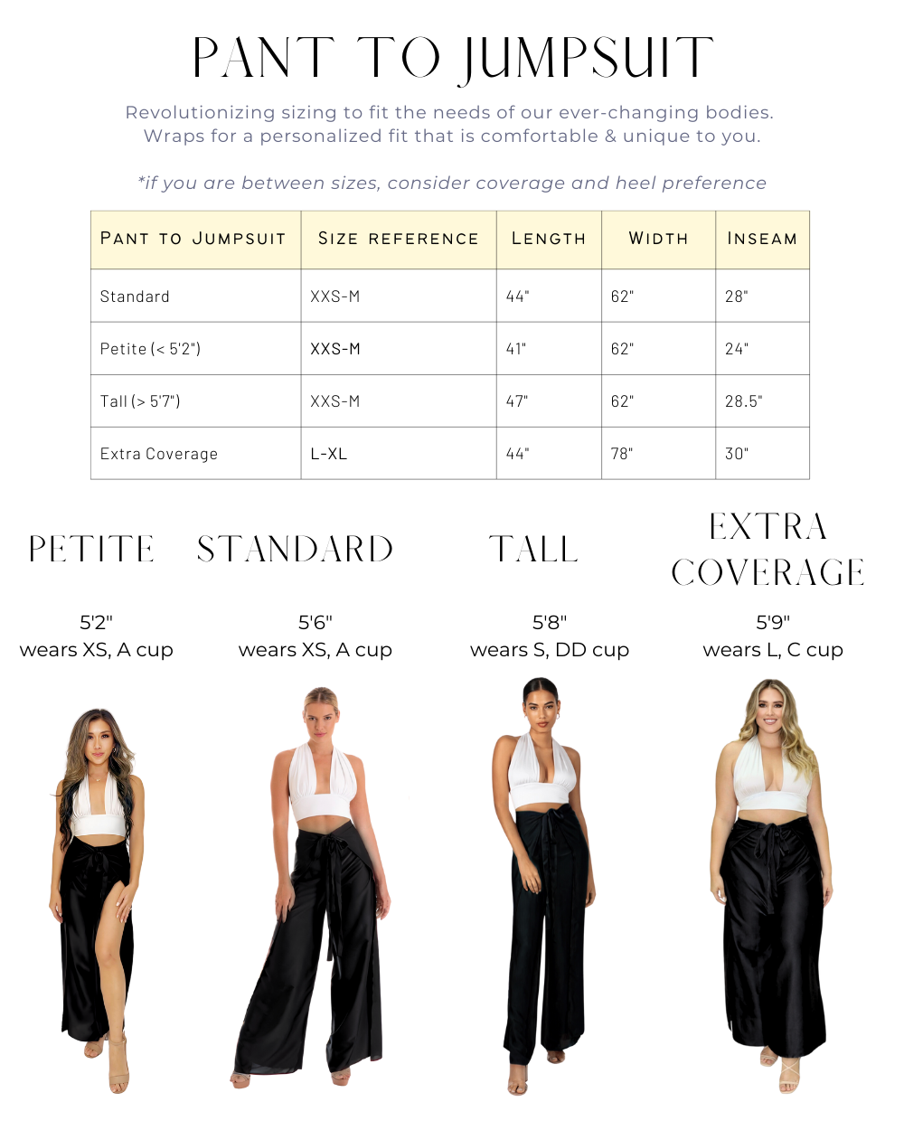 Pant to Jumpsuit - Savannah