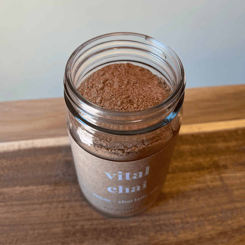 Vital Chai – Energizing Adaptogenic Cacao Chai Latte Mix