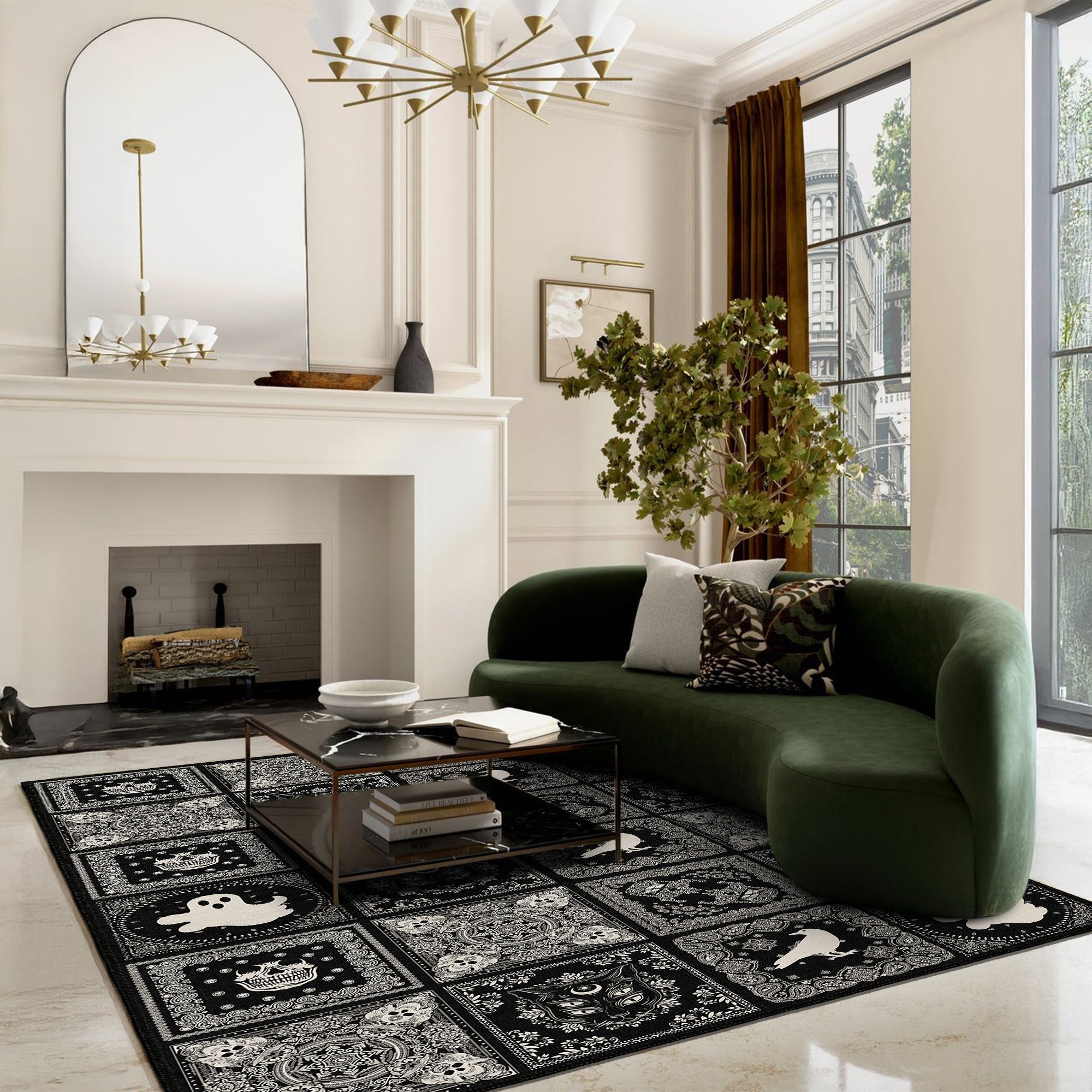 Vienne Halloween Rug